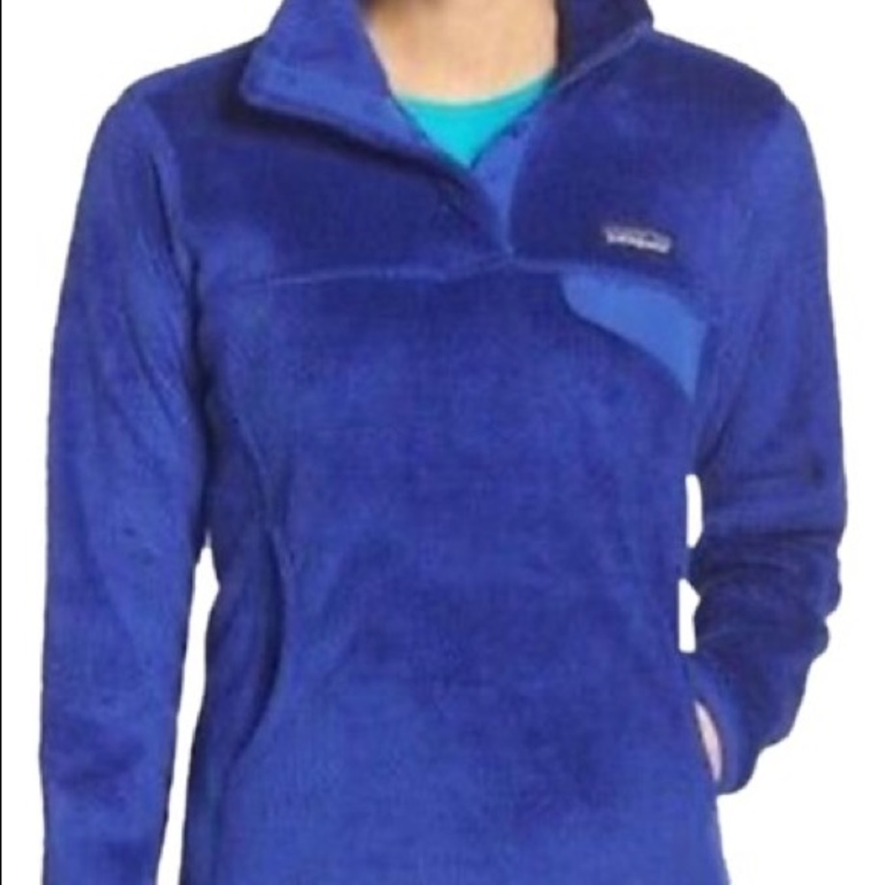 Patagonia Re-tool fleece: Blue Size M